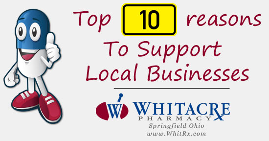 Top ten reasons why we should all support local businesses